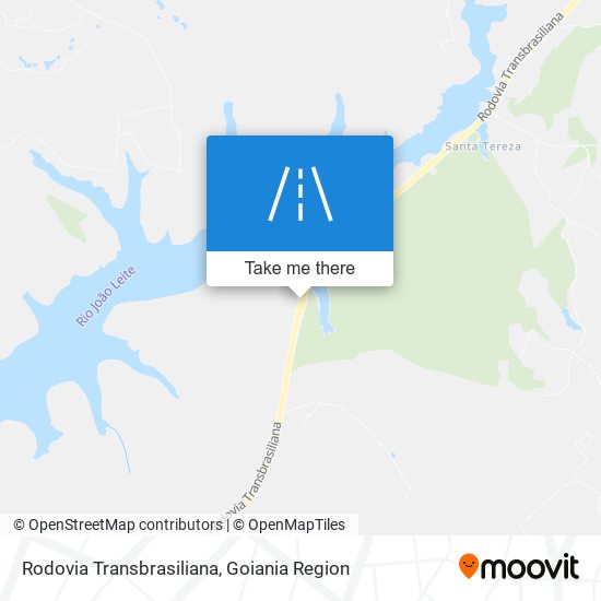 Rodovia Transbrasiliana map