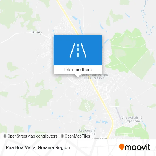 Rua Boa Vista map