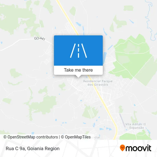 Rua C 9a map