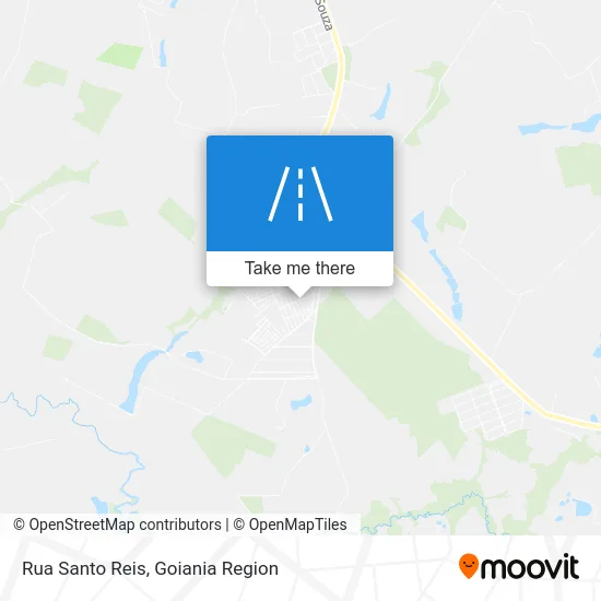 Rua Santo Reis map