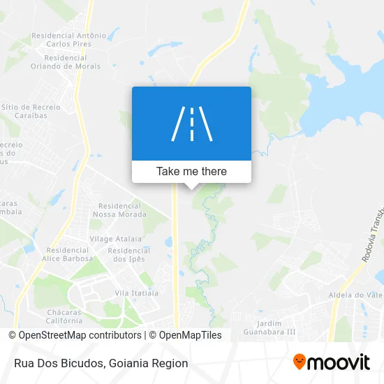Rua Dos Bicudos map