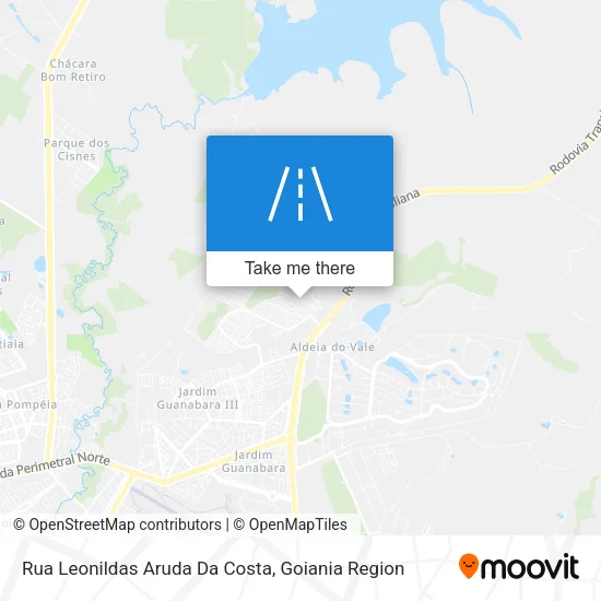 Rua Leonildas Aruda Da Costa map