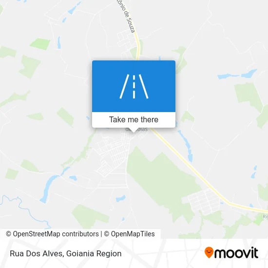 Rua Dos Alves map