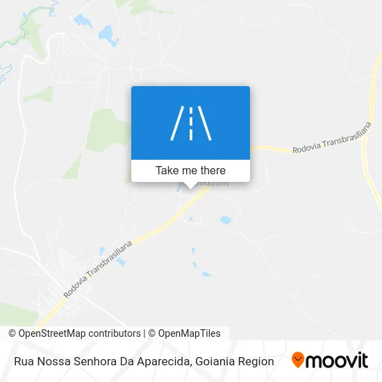 Rua Nossa Senhora Da Aparecida map