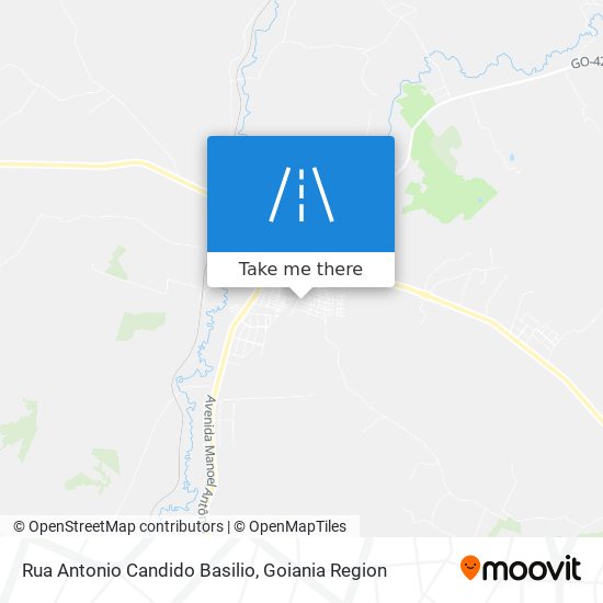 Rua Antonio Candido Basilio map