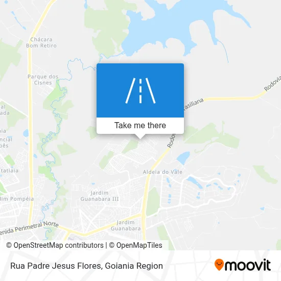 Rua Padre Jesus Flores map