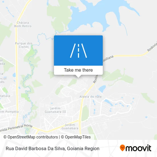 Rua David Barbosa Da Silva map