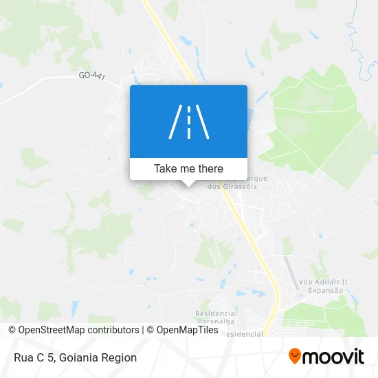 Rua C 5 map