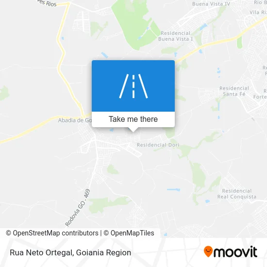 Rua Neto Ortegal map