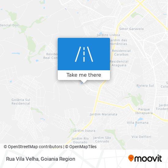 Rua Vila Velha map