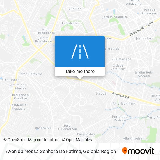 Avenida Nossa Senhora De Fátima map