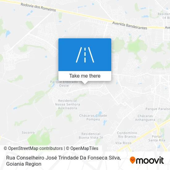 Rua Conselheiro José Trindade Da Fonseca Silva map