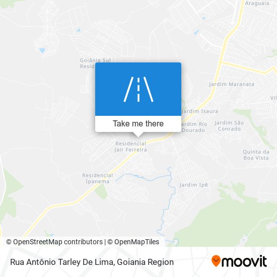 Mapa Rua Antônio Tarley De Lima