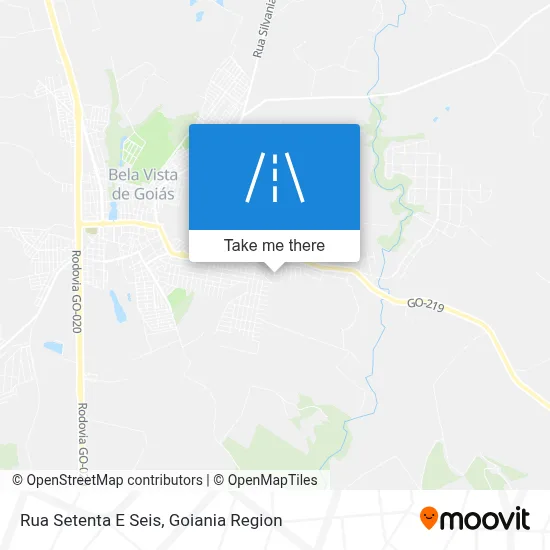 Rua Setenta E Seis map