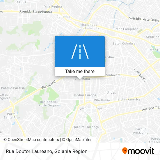 Rua Doutor Laureano map