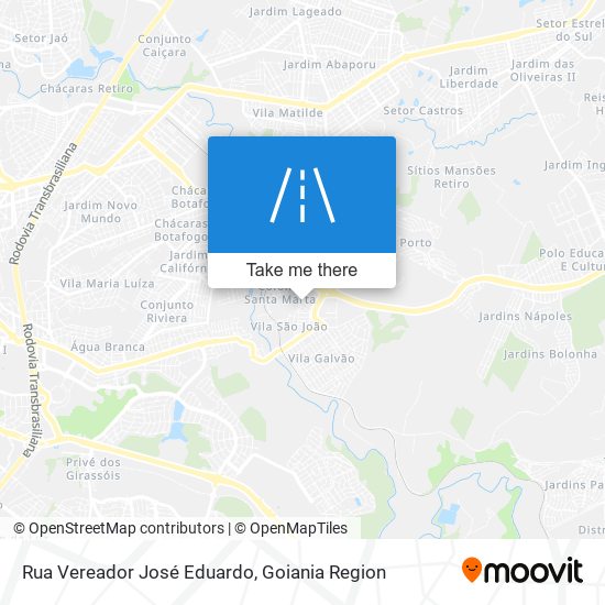 Rua Vereador José Eduardo map