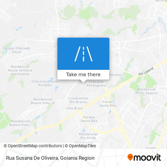 Mapa Rua Susana De Oliveira