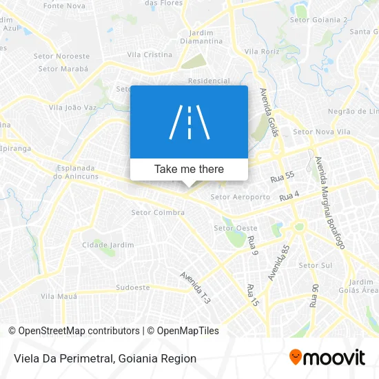 Viela Da Perimetral map
