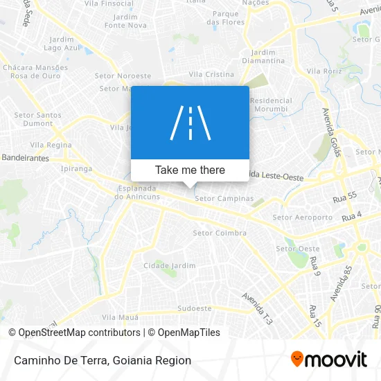 Caminho De Terra map