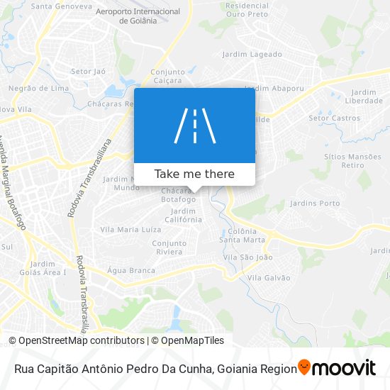 Rua Capitão Antônio Pedro Da Cunha map