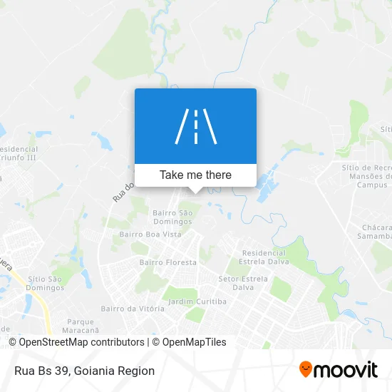Rua Bs 39 map