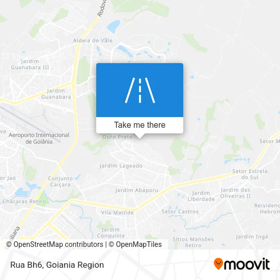 Rua Bh6 map