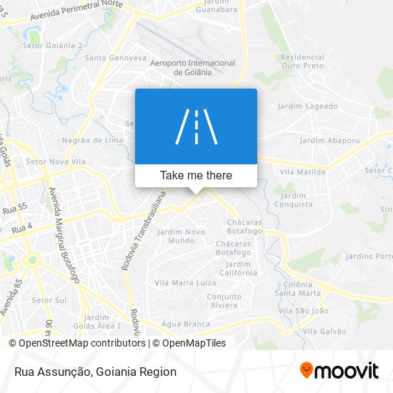 Rua Assunção map