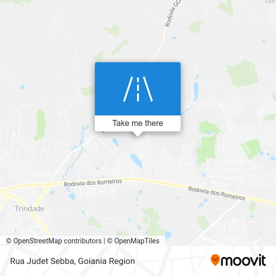 Rua Judet Sebba map