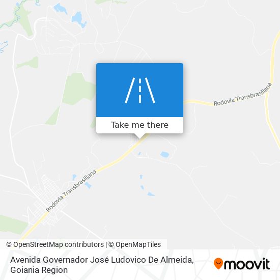 Mapa Avenida Governador José Ludovico De Almeida