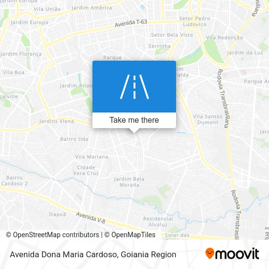 Avenida Dona Maria Cardoso map