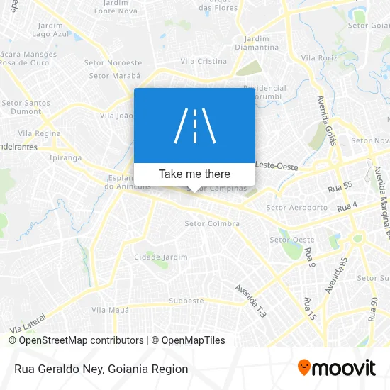 Rua Geraldo Ney map