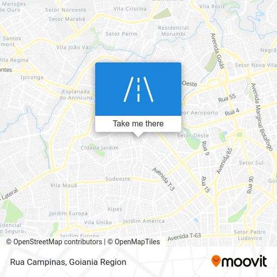 Rua Campinas map