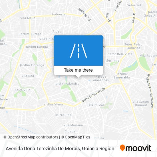 Avenida Dona Terezinha De Morais map