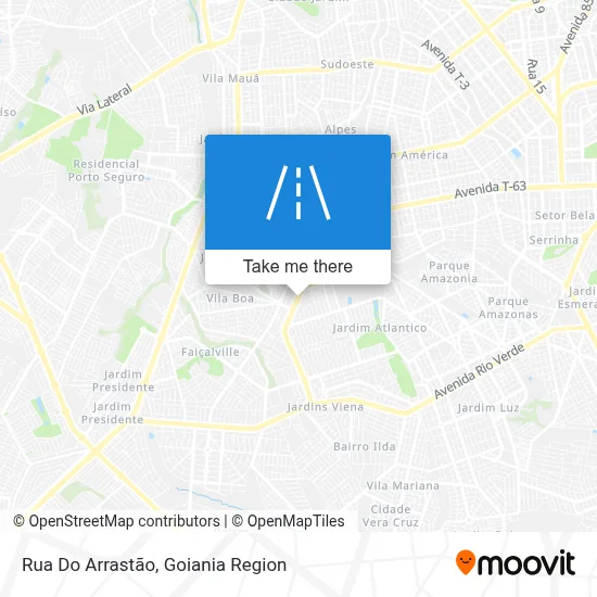 Rua Do Arrastão map