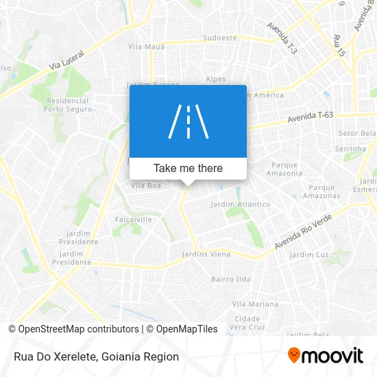 Rua Do Xerelete map