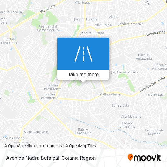 Mapa Avenida Nadra Bufaiçal