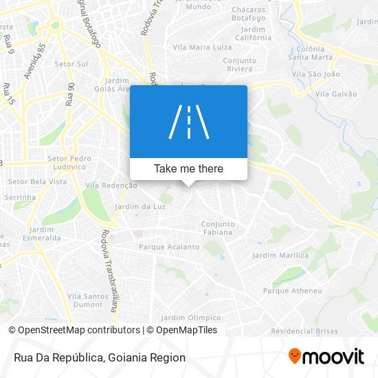 Rua Da República map