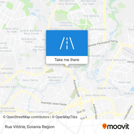 Rua Vitória map