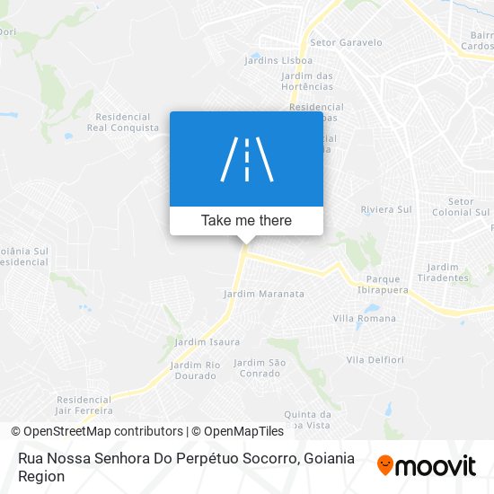 Mapa Rua Nossa Senhora Do Perpétuo Socorro