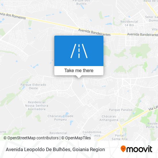 Mapa Avenida Leopoldo De Bulhões