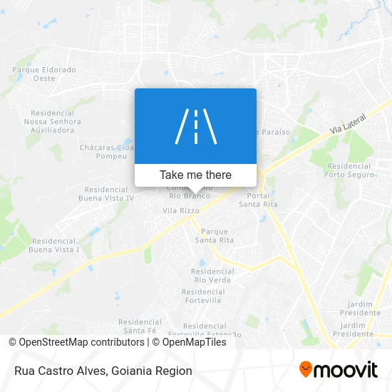 Rua Castro Alves map