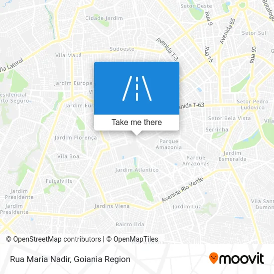 Rua Maria Nadir map