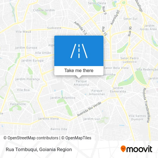 Rua Tombuqui map