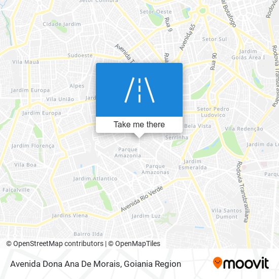 Avenida Dona Ana De Morais map