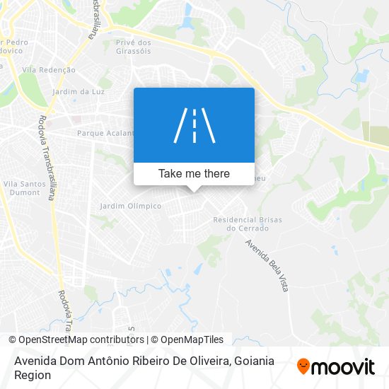 Avenida Dom Antônio Ribeiro De Oliveira map