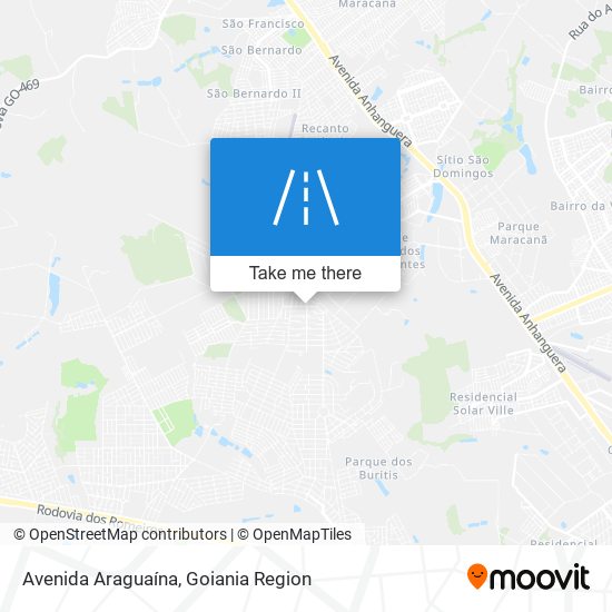 Mapa Avenida Araguaína