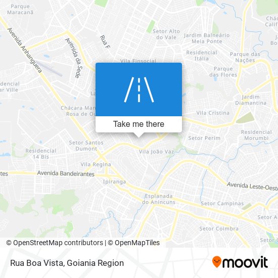 Mapa Rua Boa Vista