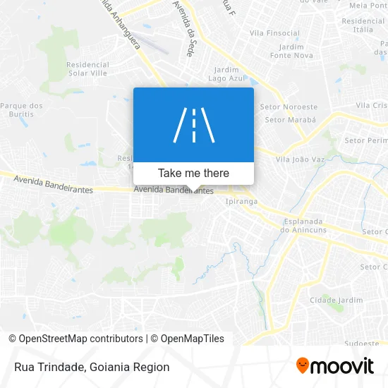 Rua Trindade map