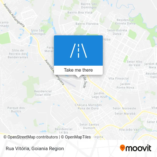 Rua Vitória map