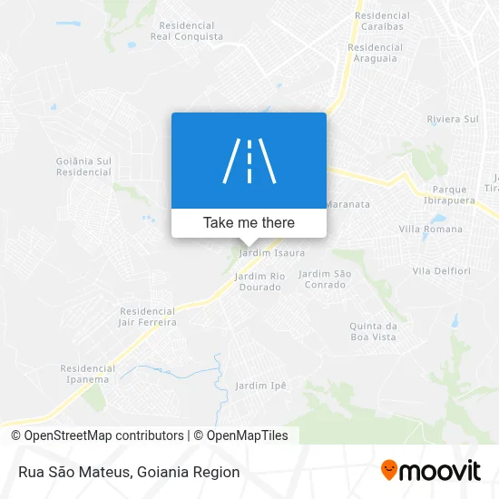 Rua São Mateus map